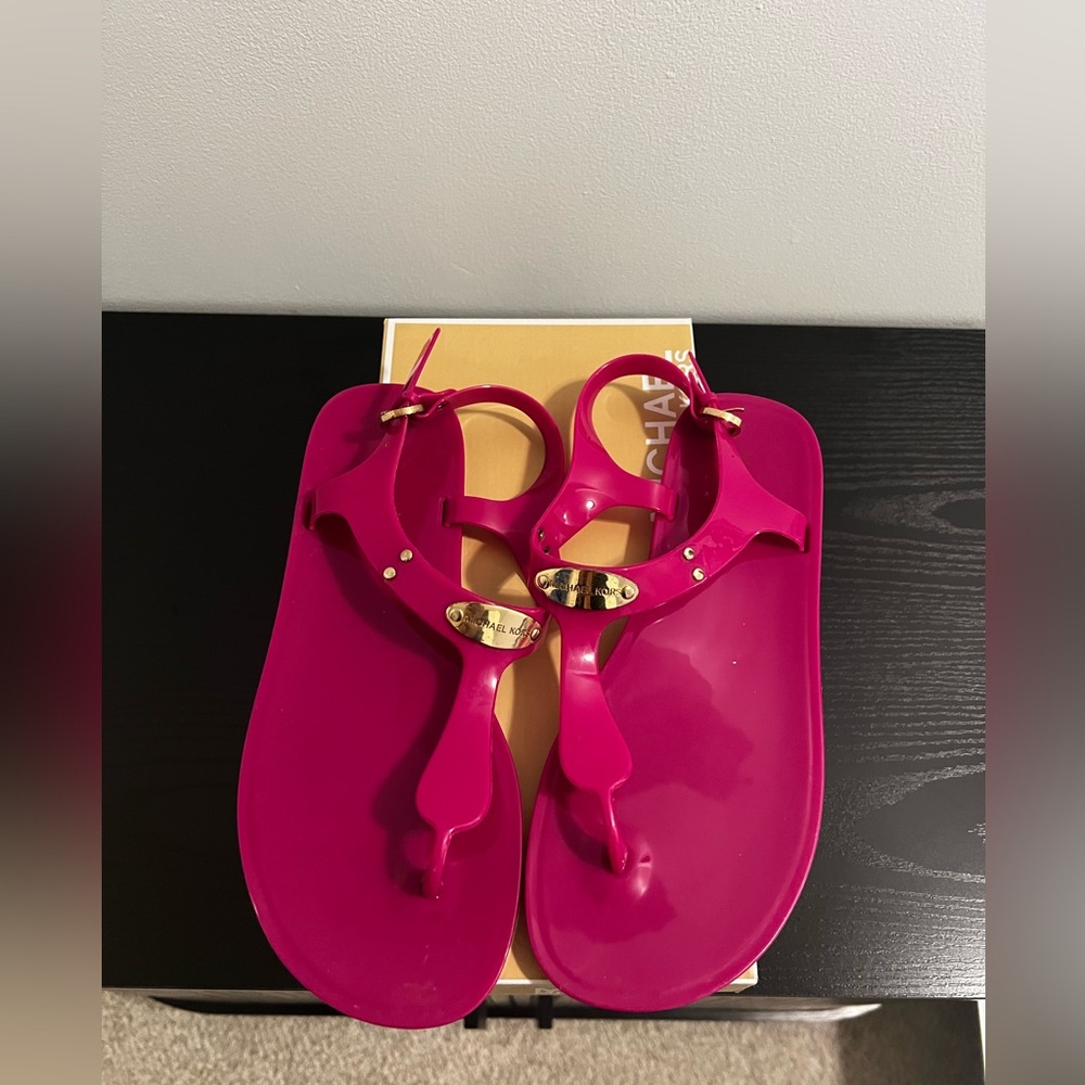Michael Kors Jelly Sandals - Picture 2 of 2